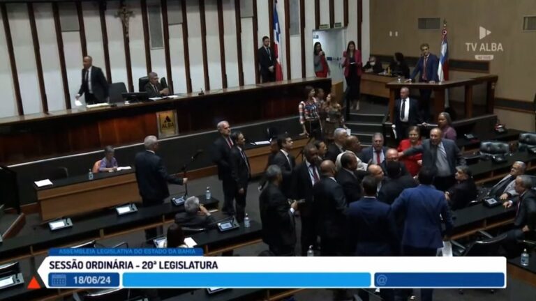 Conflito na Assembleia Legislativa da Bahia após discurso sobre ‘PL do Aborto’; Segurança é acionada