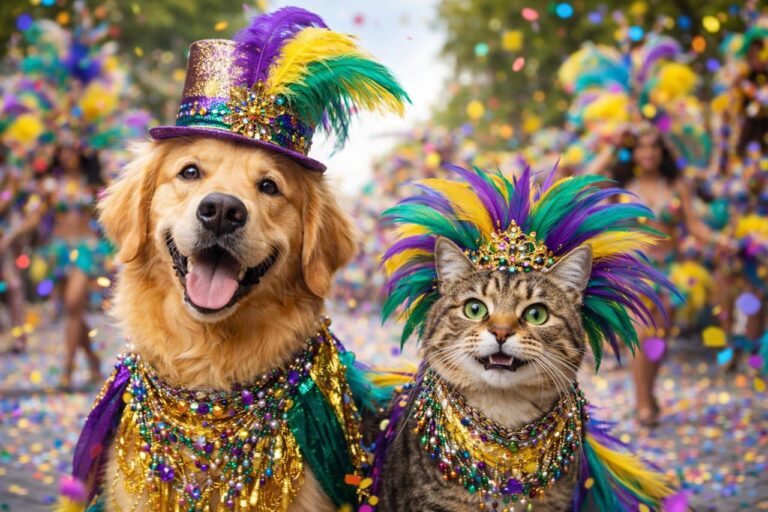 Protegendo seus pets do calor, barulho e aglomeração no Carnaval
