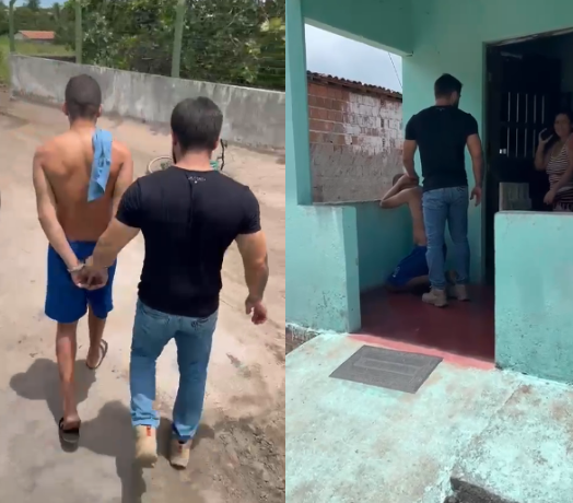Polícia Civil captura fugitivo que abusou de adolescente de 14 anos no Cariri