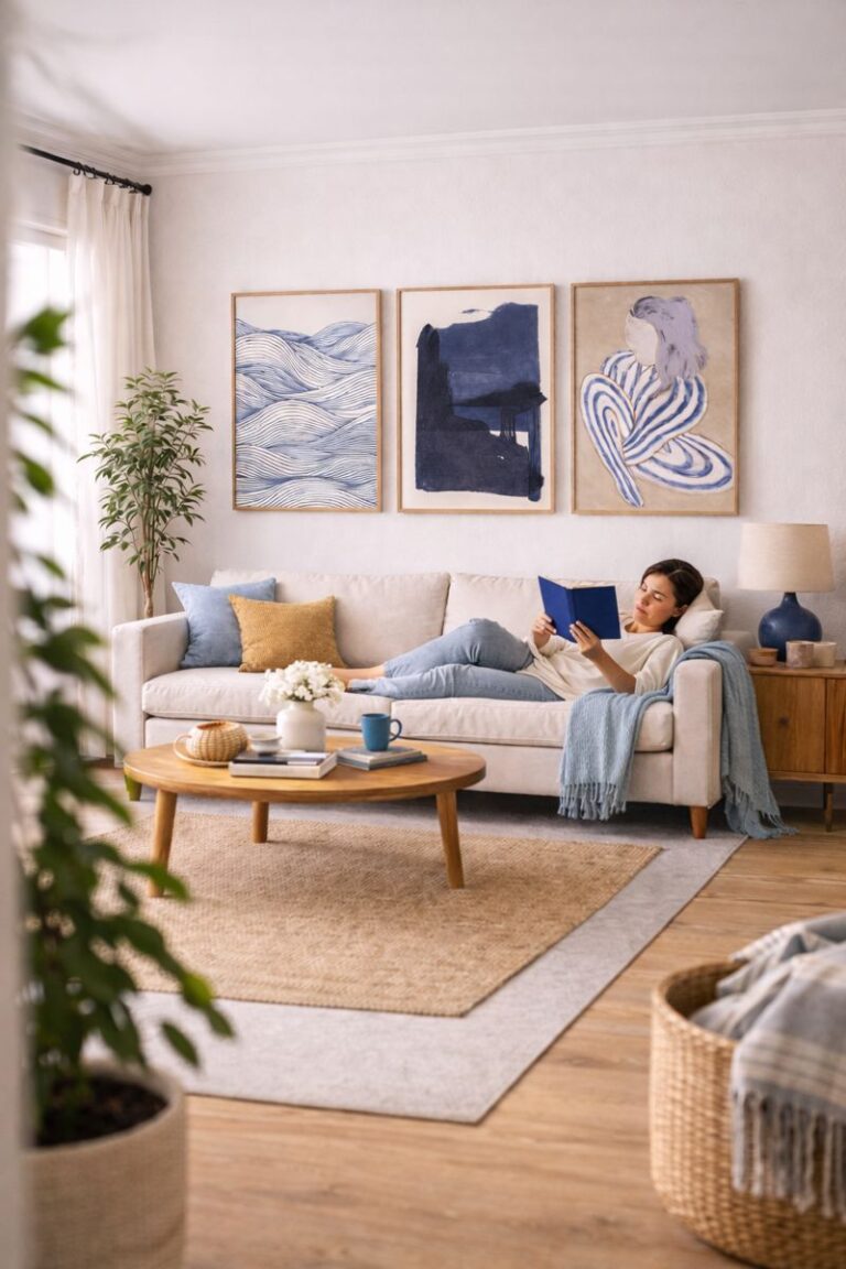 Refúgio Quadros: como a decoração com arte se tornou essencial para quem busca mais aconchego em casa